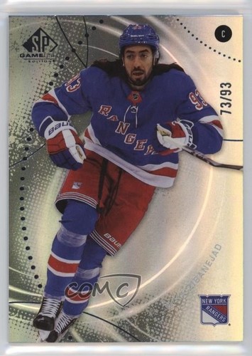 2025-26 Upper Deck SP Game Used Rainbow /93 Mika Zibanejad #73