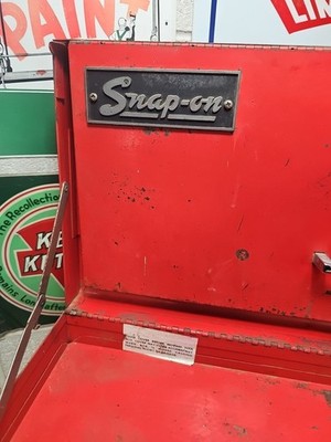 J-11 VINTAGE 1980 SNAP-ON 3 DRAWER TOOL BOX, KRA-53B 24 x12 x 10