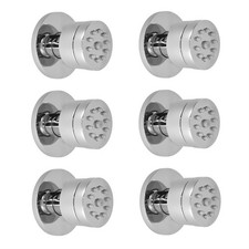 Seitenbrausen-Set 6 x rund / Massagedüse / Seitendüse / Seitendusche Wandbrause
