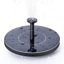 Solar Bird Bath Fountain Pump 2.5w 800mAh Solar Water Pump AS10A FAST SHIP! D47