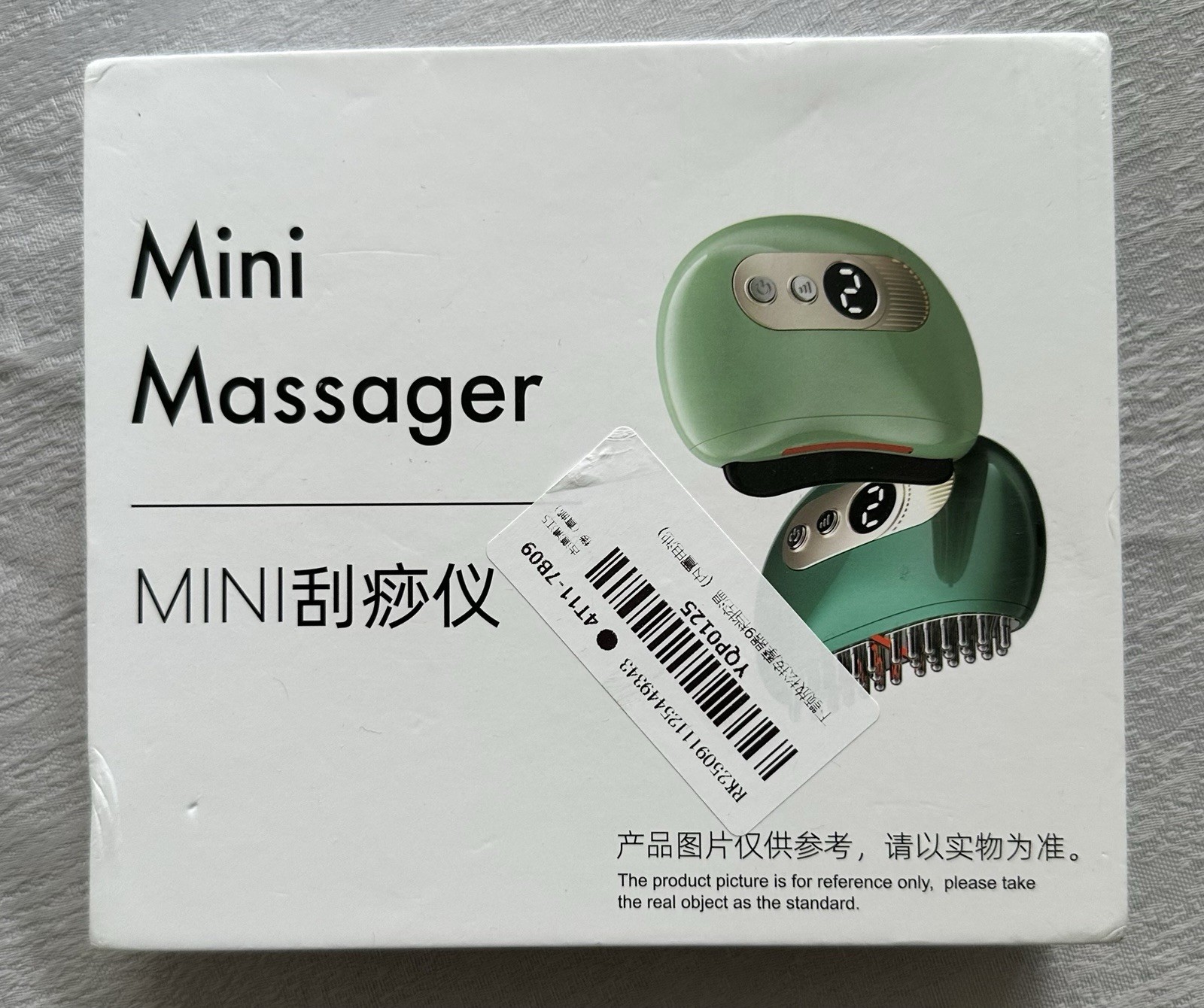 MINI MASSAGEGERÄT GUA SHA WARM HEIZBAR WELLNESS MASSAGE