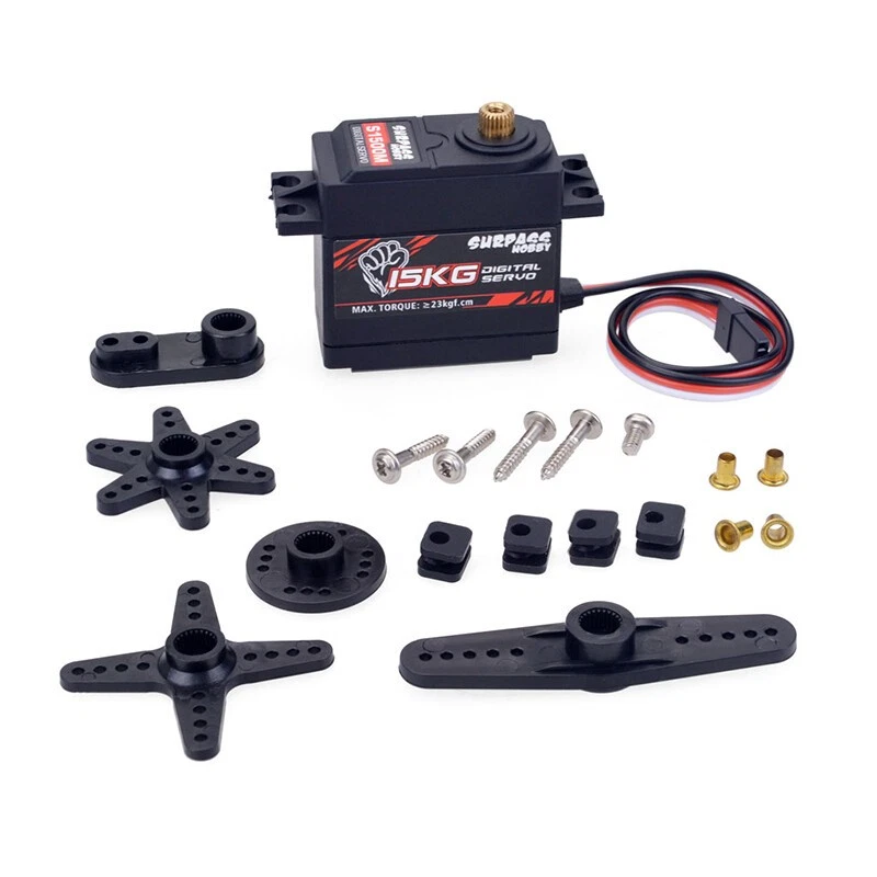 Digital Servo 17g 25g 6kg 9kg 15kg 25Kg 70kg für 1/24 1/12 1/10 1/8 1/7 RC Auto - Bild 3 von 4