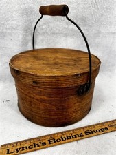 antique pantry box with handle 9 x 5.5 high b...