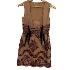 NWT Stella McCartney 100% Silk Sheath Mini Dress Womens 36 MSRP $2595 AS IS