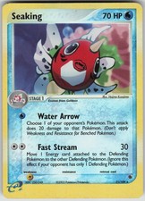 Pokemon TCG Seaking Rare Ruby and Sapphire Reverse Holo 21/109 on eBay