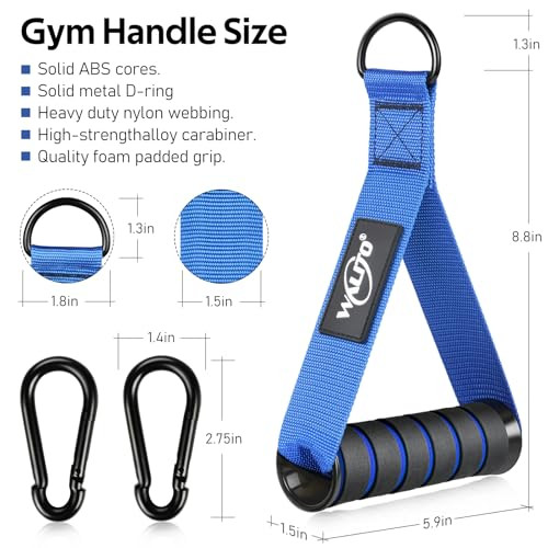 Walito Trainingsgriffe, Ersatzkabel Maschinenaufsätze für Home Gym - Bild 3 von 7
