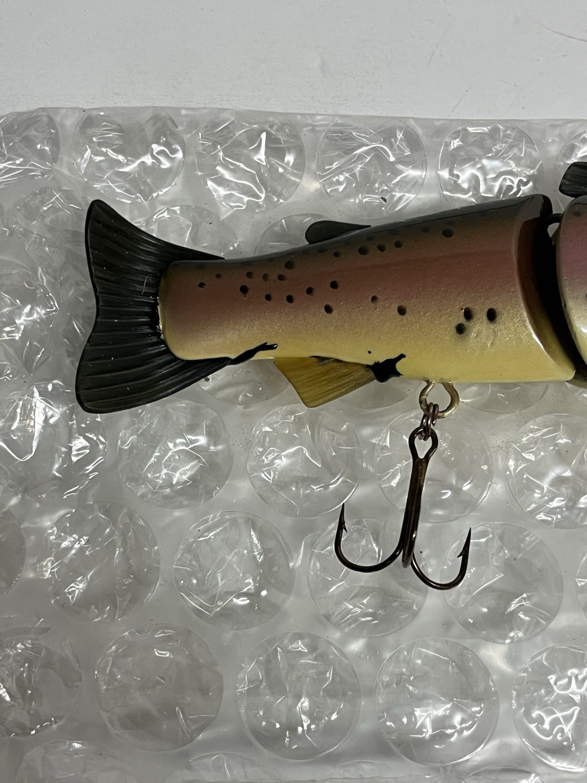 Castaic Lure Co. Hardbaits 8.75" Rainbow Baby Trout Lure Swimbait NEW - Image 7