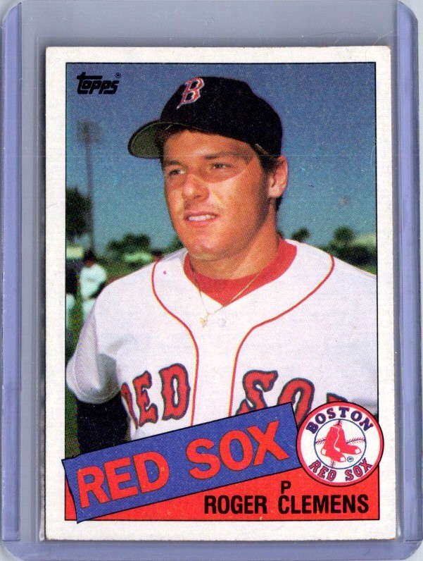 1985 Topps #181 Roger Clemens