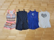 Gr. 170/176 4x kurze Jumpsuits, Sommer, Set P...