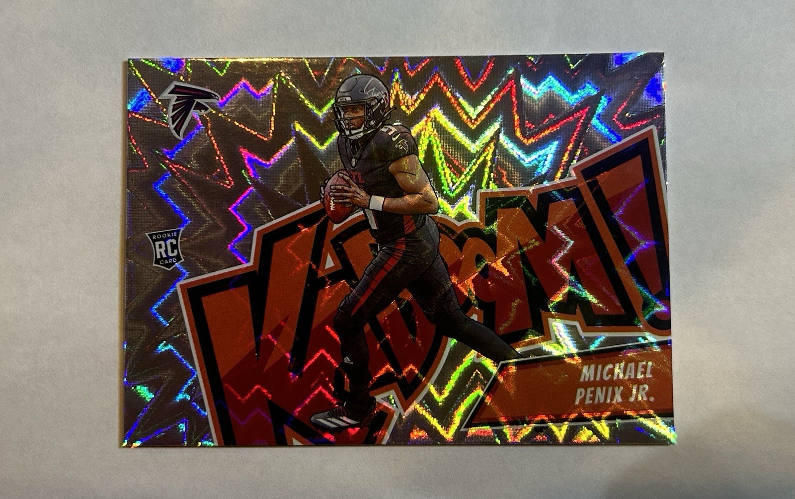 2024 Panini Absolute - Kaboom! Horizontal Michael Penix Jr. #14 (RC)