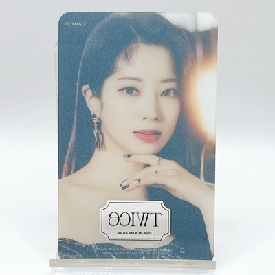 TWICE Dahyun Beautiful Ttrading Photo Clear Card Idol Cute Rare