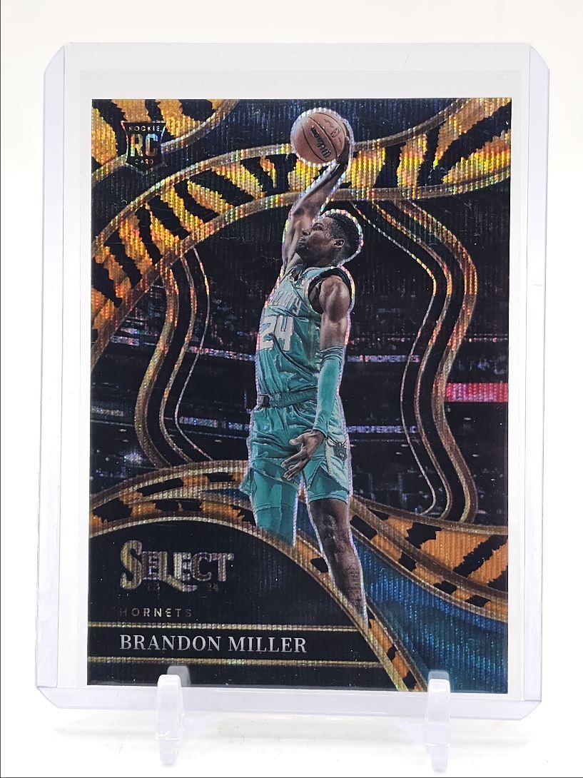 BRANDON MILLER 2023-24 SELECT COURTSIDE ROOKIE TIGER PRIZM SSP RC Q3930