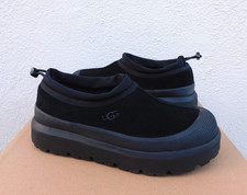 UGG BLACK TASMAN WEATHER HYBRID WATERPROOF SHOES, MEN US 8/ WOMEN US 9  NEW