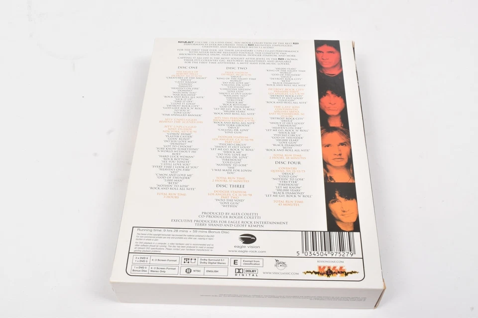 KISS - Kissology Vol. 3 1992-2000 - The Ultimate Kiss Collection - 5-DVD Box Set - Bild 2 von 4