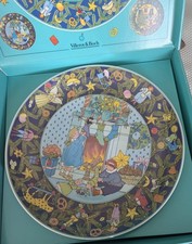 Villeroy & Boch Christmas In Europe Plate British Christmas Plate Boxed 26cm