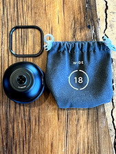 Moment Lens Wide Angle 18mm Mobile Lens M-Series - Mint - w/ OEM Cap  Pouch