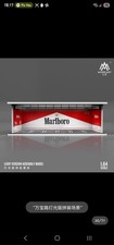 1/64 1:64 Scale Marlboro Garage with LED Light  Hot Wheels/ Tomica/ MiniGT Brock