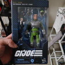 SHIPS 12 15  Hasbro G.I. Joe Classified Series Seymour  Sci-Fi  Fine Figure