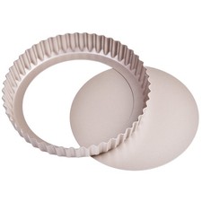 Bakeley 8" Non-Stick Round Tart/Quiche Pan w/ Removable Loose Bottom