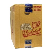 1996-97 Fleer Ultra Series 1 Basketball Hobby 30-Box Case