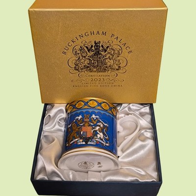 Royal Collection Trust King Charles III Coronation Tankard 642 of 1000, 22C Gold
