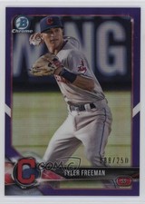 2018 Bowman Chrome Prospects Purple Refractor 88/250 Tyler Freeman #BCP172 02l6