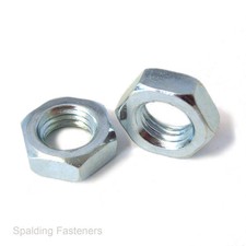 BSPT Pipe Thread Half Thin Lock Nuts