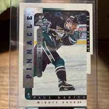 1996-97 Pinnacle Be A Player - Link 2 History Paul Kariya #LTH-6B