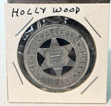 Good Luck Advertising Token - Robert L. Patterson Hollywood - Custom Typer