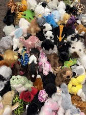 Webkinz Plush Large Lot 70 Animals Stuffed NO CODES Ganz Collection Huge Set