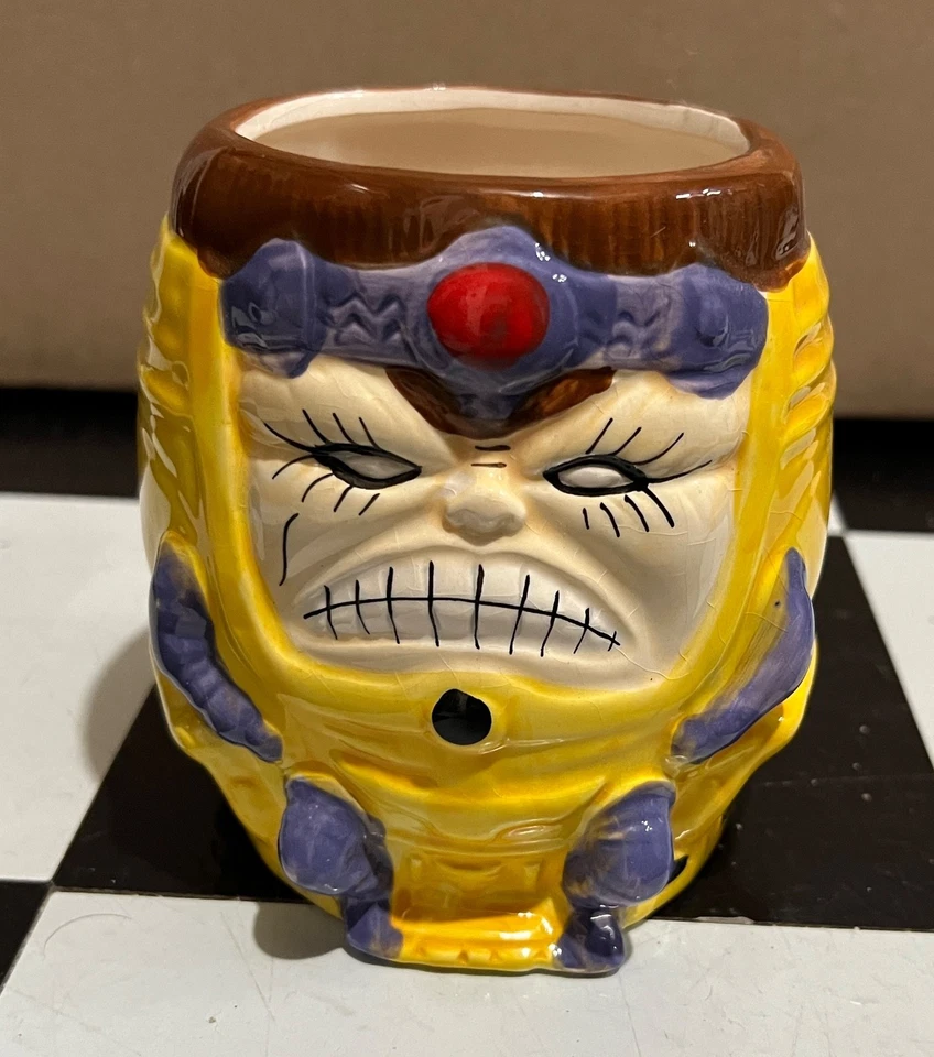 Marvel 2012 3D Ceramic M.O.D.O.K. Molded Mug From ThinkGeek - Displayed Only - Image 4 of 4