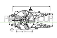 Prasco LüFter MotorküHlung Passend FüR Fiat Punto Van 188AX 1.2 60 188_