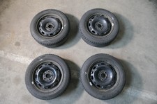 VW Polo 9N3 Ibiza Felgen Reifen 185/60 R14 82H Winterreifen 6jx14H2 ET37 # 5-6mm