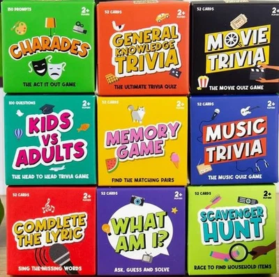 GIFT REPUBLIC Classic Travel Size Mini Game - Table Gifts, Cracker filler, Wedding Favours,