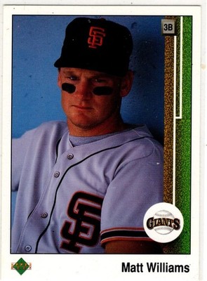 1988 Upper Deck Promos Baseball Matt Williams No. 247 San Francisco Giants