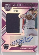 2018 Panini Elite Extra Edition Purple 4/10 Drew Parrish #UCSA-DP Auto hg6