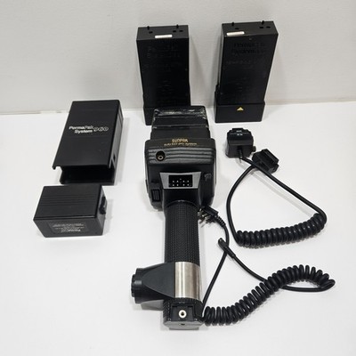 Sunpak Auto 622 Pro System  Vintage Camera Flash And 2 Permapak 960 (Not Working