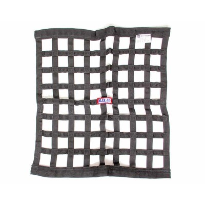 RJS SAFETY Ribbon Window Net 24x24 Black SFI- 10000601
