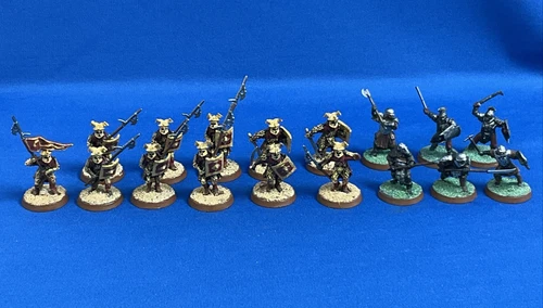 LOTR MESBG 11x Metal Easterling Warriors 6x Urak Hai Plastic Troops by GW