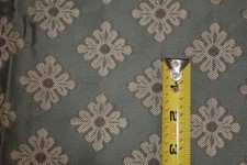 Fabric 56" X 76" DOUBLED 2.5 yds. x 56" HEAVY FABRIC Damask Brocade Medallions