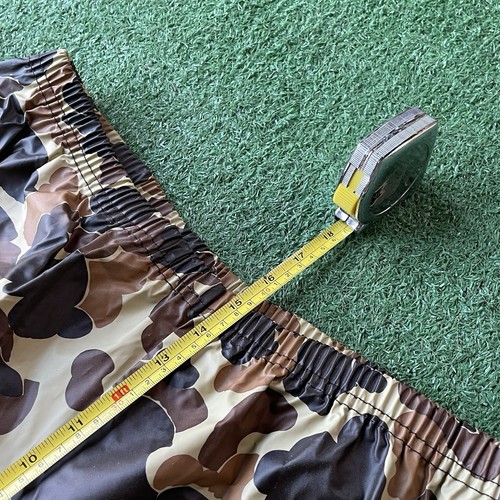 Sz XL- Vintage 80’s ColumbIa pvc duck camouflage hunting rain pants mens outdoor - Picture 12 of 13