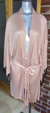 Josie Natori beautiful rose pink black lace X...