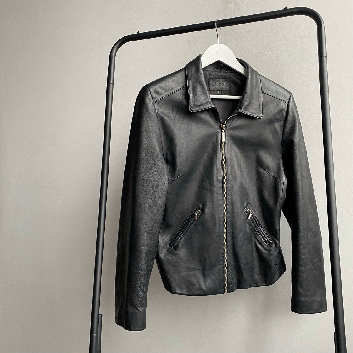 ジャケット・アウター 90s Voguem black nubuck leather jacket Women's Leather Jacket Black Climax | Vogue Jacket