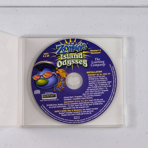 ZOOMBINIS ISLAND ODYSSEY ~ PC CD-ROM Educational Game The Learning Company - Picture 2 of 2