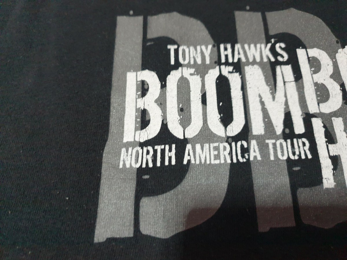 TONY HAWK’S BOOM BOOM HUCK JAM Print Tee Vintage Tony Hawk Boom Boom Huck Jam Tee | eBay
