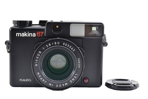 ⏯️Film Tested [Top MINT] Plaubel Makina 67 Camera Nikkor 80mm f