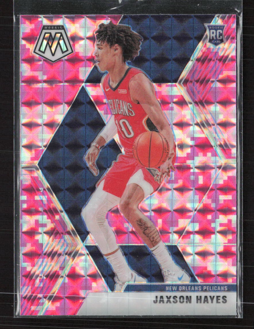 2019-20 Panini Mosaic #221 Jaxson Hayes Camo Pink New Orleans Pelicans (C)