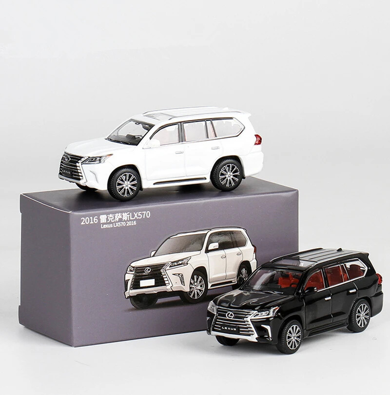 1/64 Lexus LX570 Diecast SUV Model Toy Car Miniature Collectible Gift for Kids