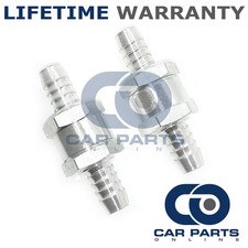 2X CAR MOTORBIKE BIKE FITS 99% VEHICLES 10MM ONE WAY NON RETURN VALVE