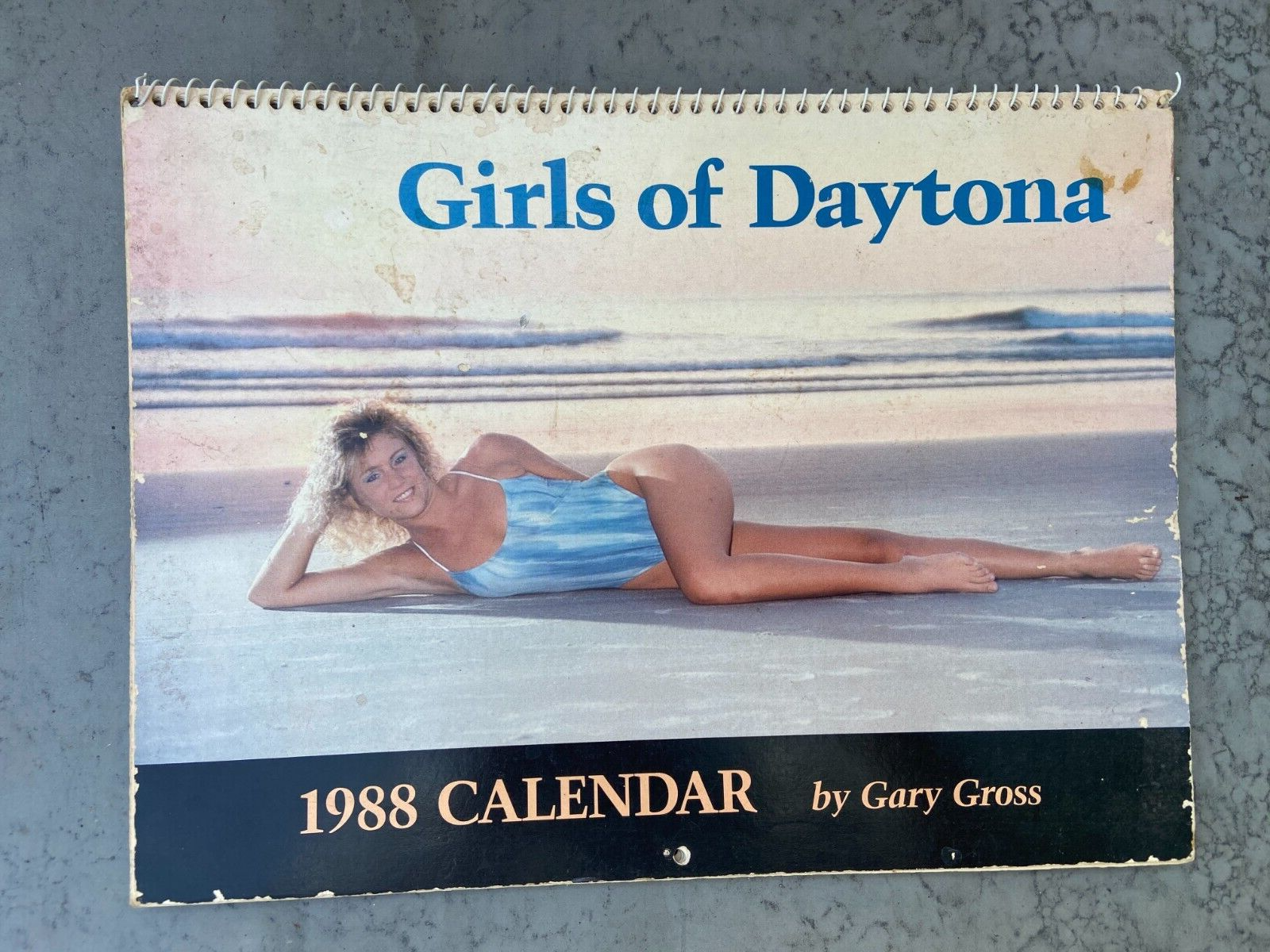 1988 Girls of Daytona Beach Gary Gross Calendar Florida Women in Venus  Swimwear | eBay